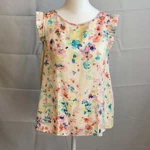 Lauren Conrad flutter sleeve top